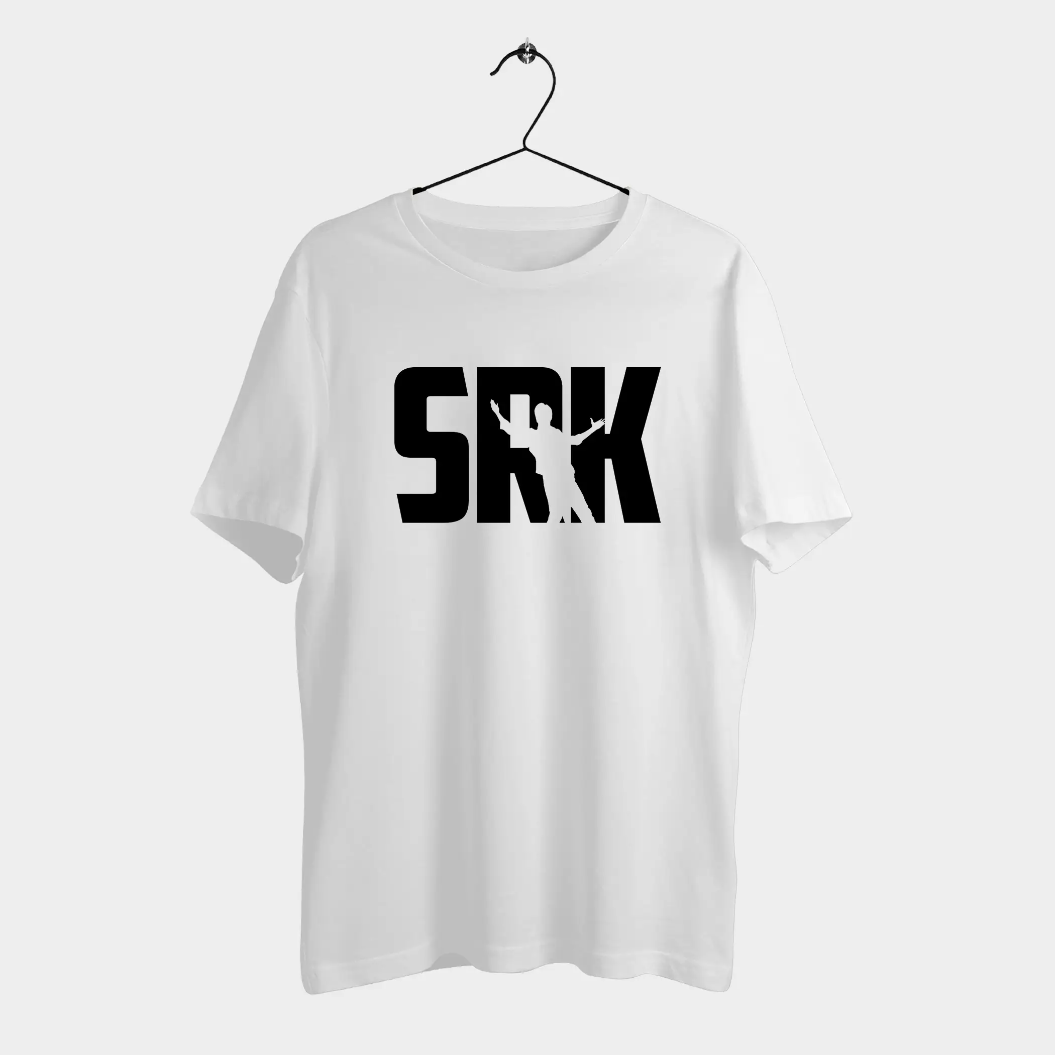 Shah Rukh Khan Text T-Shirt | Minimalist Bollywood SRK Tee | For SRK Lovers