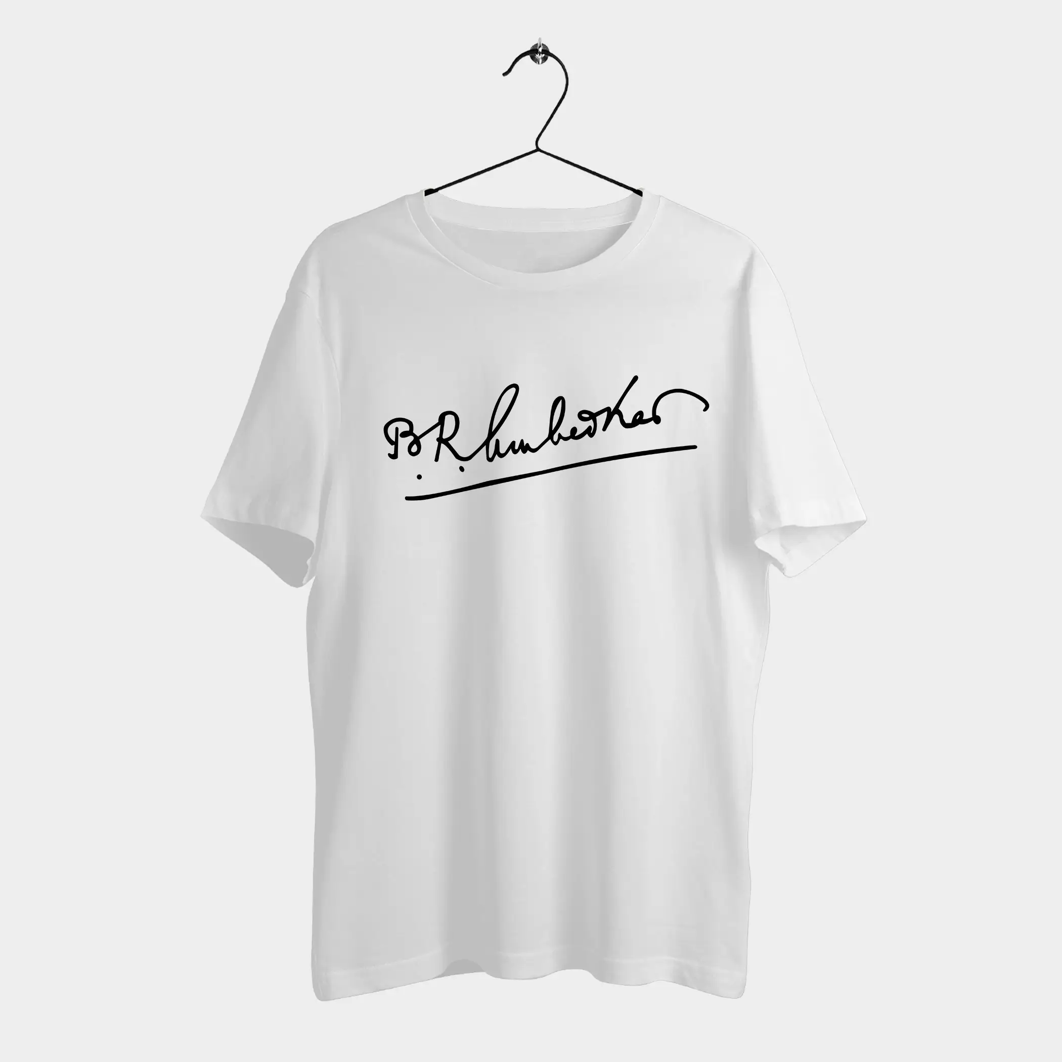 Ambedkar ji Signature tshirt | Jai Bhim Jai Baba Saaheb | Polyester T-shirt